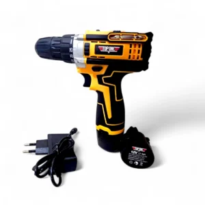 TOP ONE 12V Cordless Drill with Double Battery