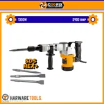 Powerful COOFIX DH002 demolition hammer with attachments