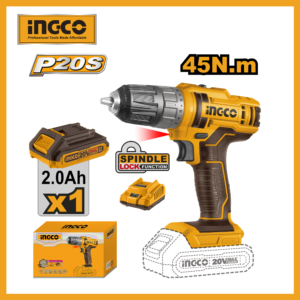 Lithium-ion Cordless Drill 20v Ingco cdli200518