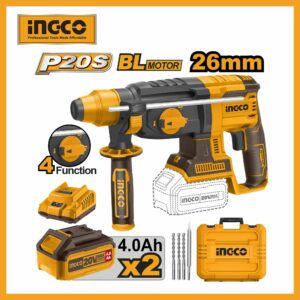 Lithium_ion Cordless 20v Rotary Hammer 26mm Ingco crhli202287