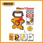 Fibreglass measuring tape 50MX15MM INGCO HFMT1850