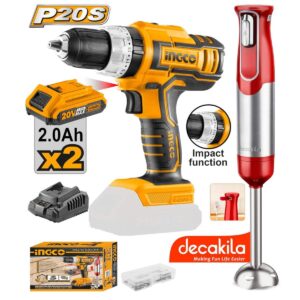 Lithium-ion Cordless 2 Pcs Combo Kit Ingco cosli22112