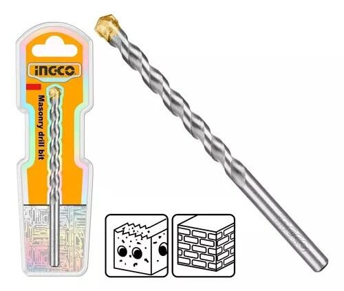 Masonry Drll Bit 6x100mm Ingco dbm2110610 1 Masonry Drll Bit 6x100mm Ingco dbm2110610