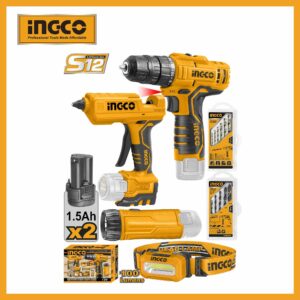 Lithium-ion Cordless 4pcs Combo Kit Ingco cosli22121