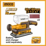 Lithium-ion Cordless Finishing Sander 20v Ingco cfsli2031