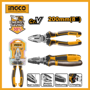 High Leverage Combination Pliers 8" Ingco hhcp28200