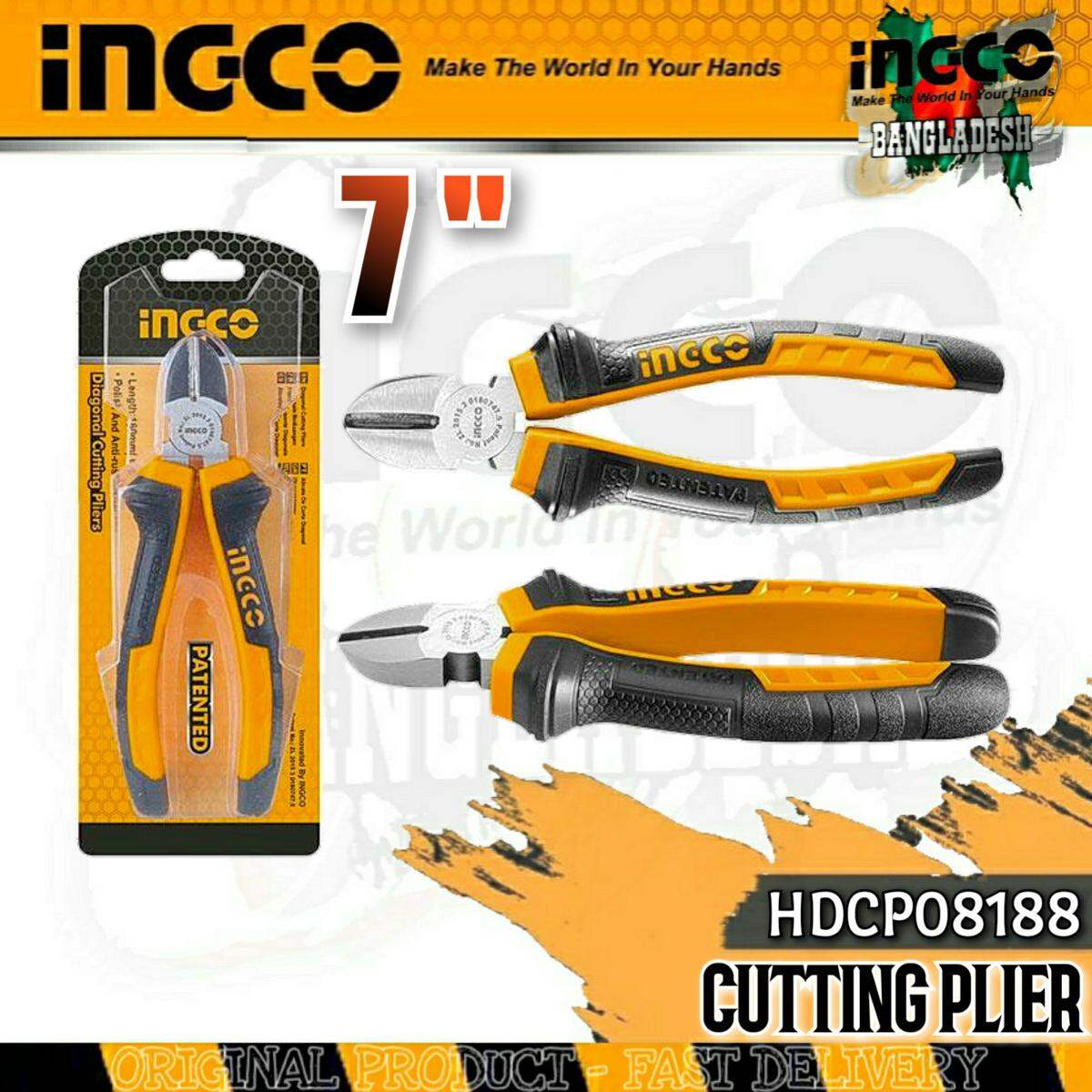 Cutting Pliers 7" Ingco hdcp08188