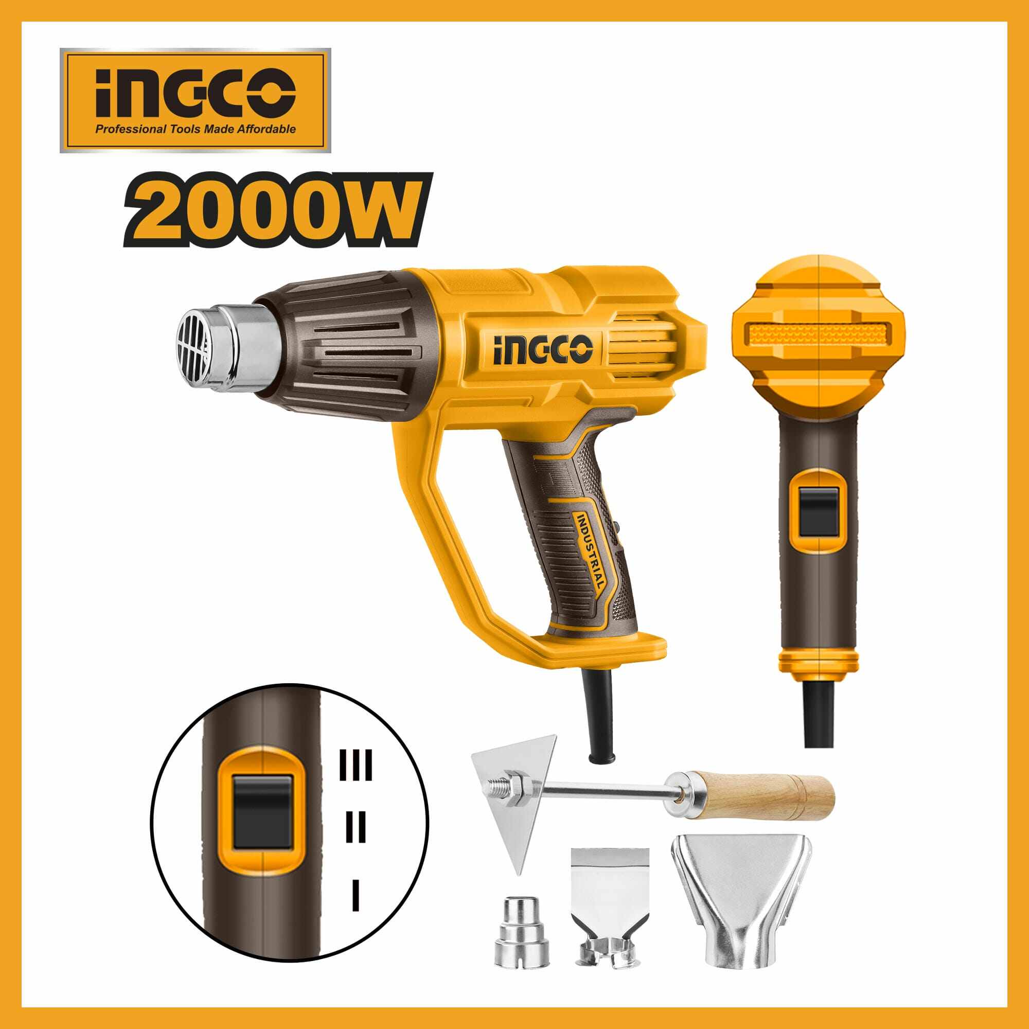 Heat Gun 2000w Ingco hg200078