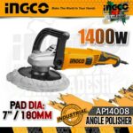 Angle Polisher Machine 1400w Ingco ap14008