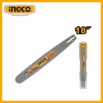Bar For Gasoline Chain Saw 18" -45.8cc -1.8kw Ingco agsb51801
