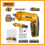 Lithium-ion Industrial Cordless Screwdriver 4v Ingco csdli0442