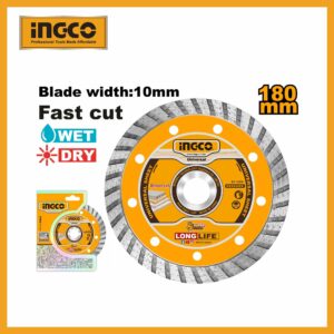 Turbo Diamond Disc 7" Ingco dmd031802
