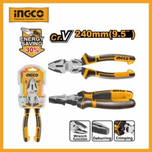 High Leverage Combination Pliers 9.5" Ingco hhcp28240