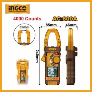 Digital Ac Clamp Meter Ingco dcm66001