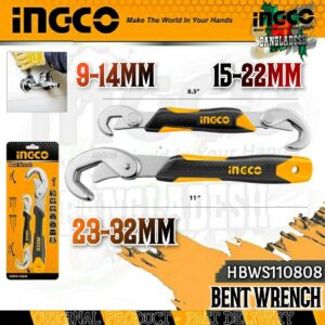 Bent Wrench 9" Ingco hbws110808