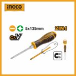 2 In 1 Screwdriver Set Ingco akisd0203