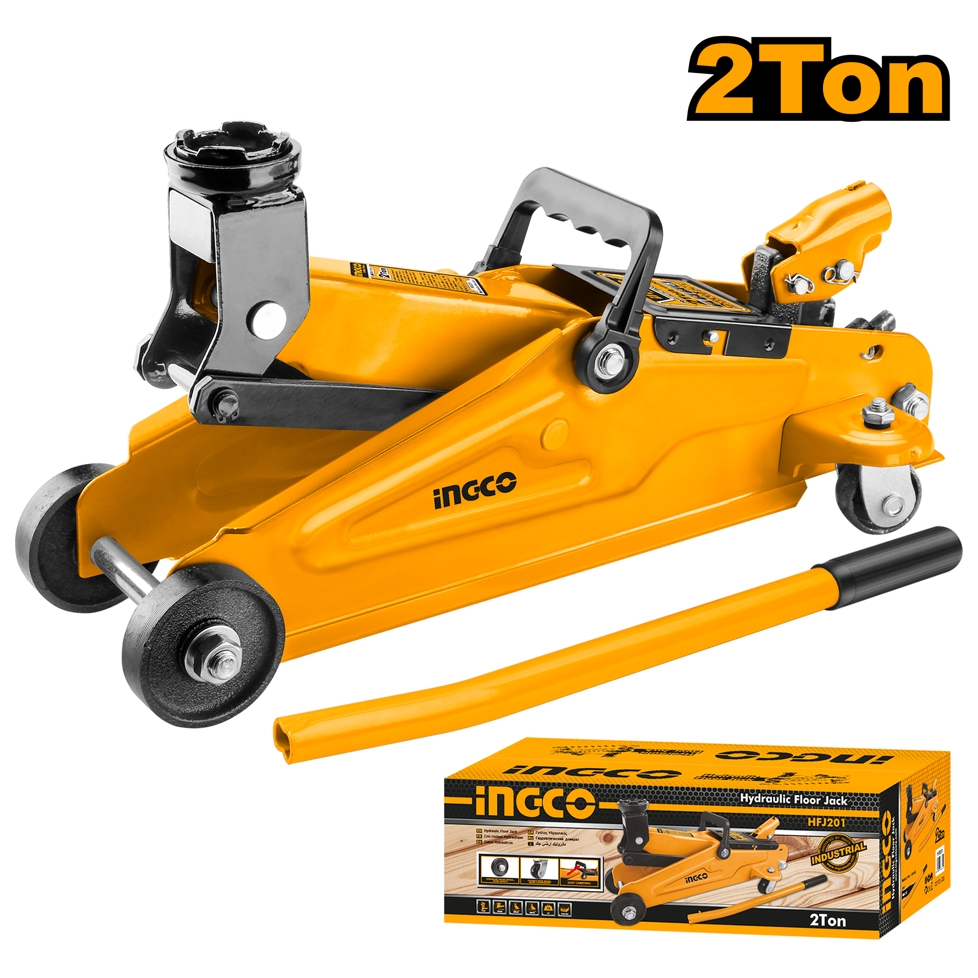 Hydraulic Floor Jack 2ton Ingco hfj201