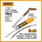 Grease Gun Industrial 400cc- Ingco grg015002