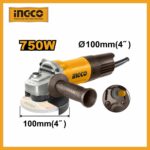 Angle Grinder 4"- 750w Ingco ag750282