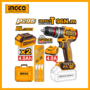 Lithium-ion Brushless Impact Drill 20v Ingco cidli20968