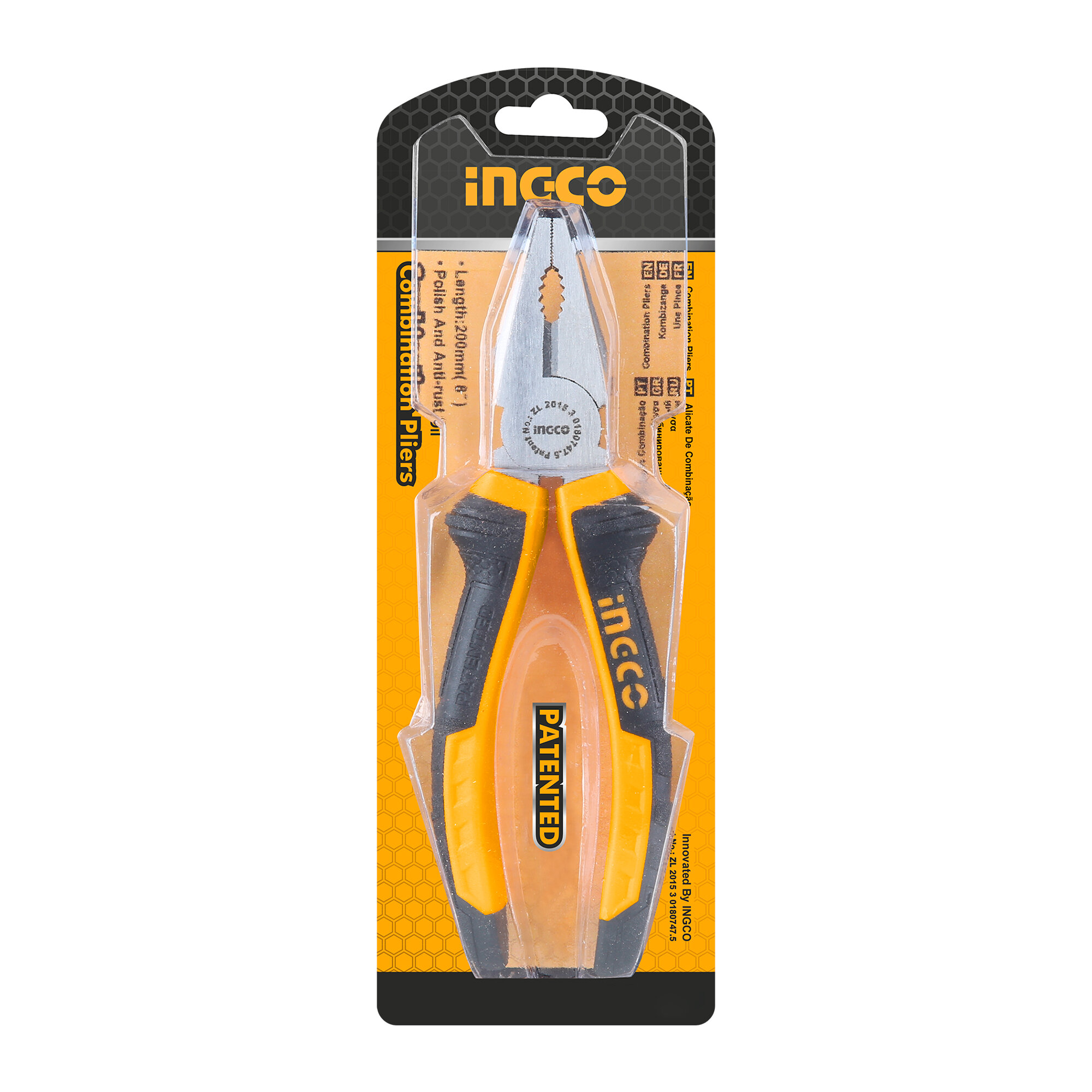 Combination Pliers 8" -ingco hcp08208