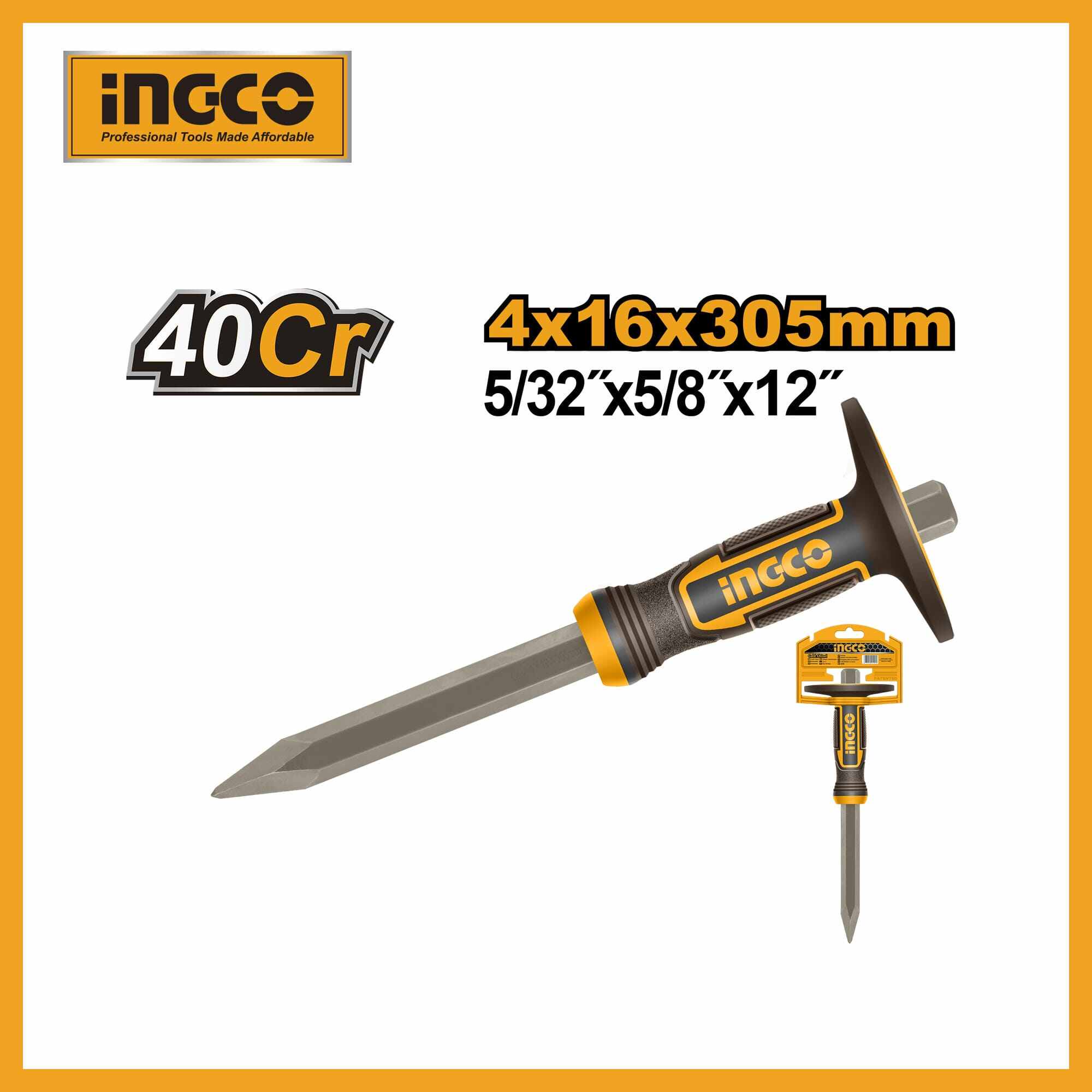 Concrete Chisel 12" Ingco hcc850416