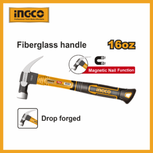 Claw Hammer 1lb (16oz) Ingco hch81016