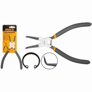 Circlip Pliers 7" (in) Bent Head - Ingco hccp011752