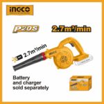 Lithium-ion Aspirator 20v Blower Ingco cabli20028