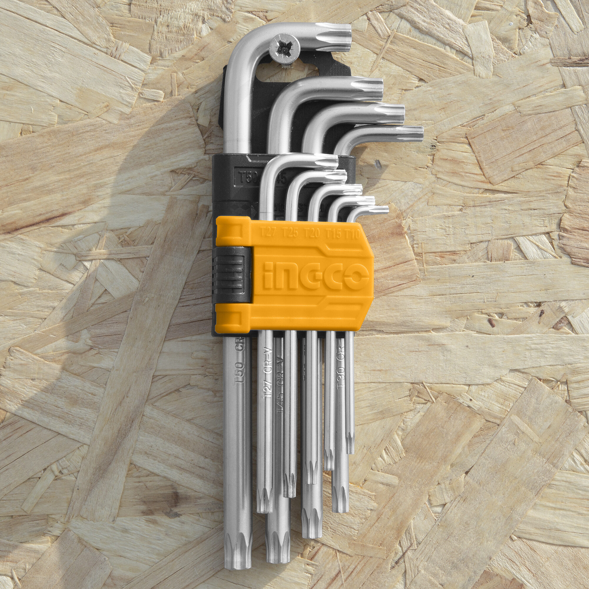 Torx Key 9pcs Long Arm Ingco hhk13091