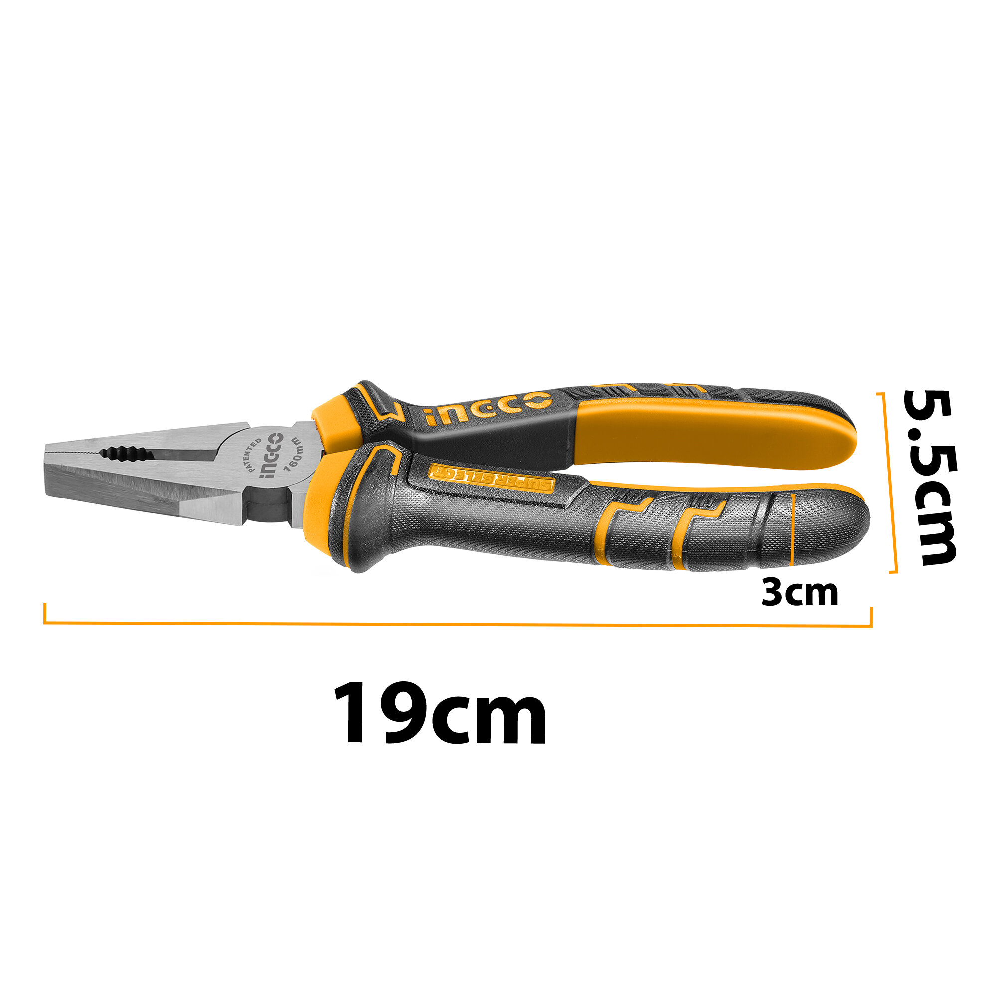 Combination Pliers 8" -ingco hcp08208