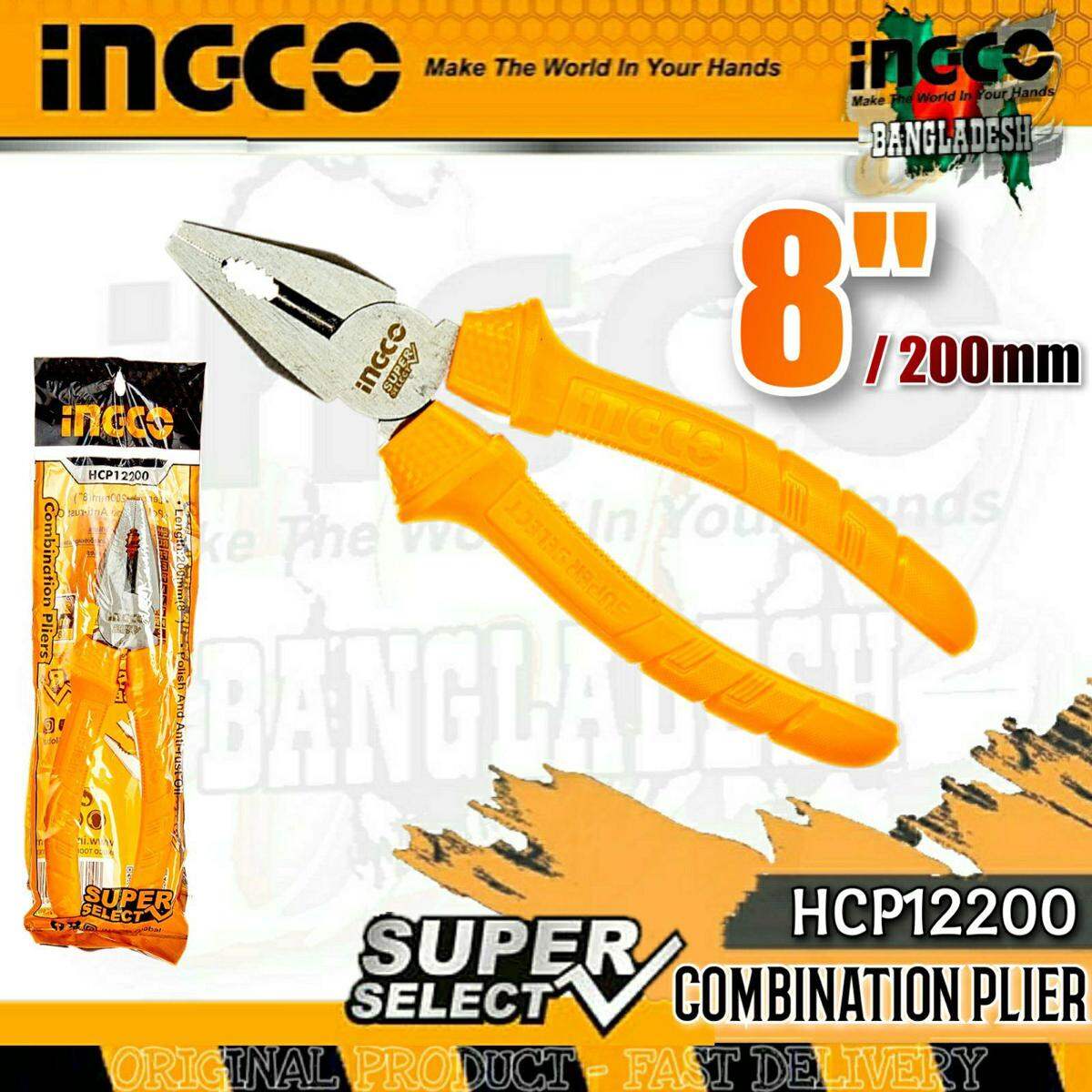 Combination Pliers 8" Ingco hcp12200
