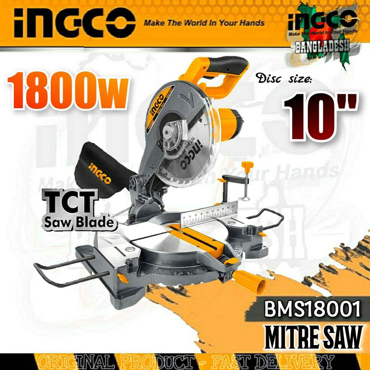 Mitre Saw 1800w Ingco bms18001