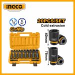 20 Pcs 1/2"Dr. Impact socket set INGCO HKISSD12203L