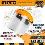 Face Shield Industrial Ingco hfspc01