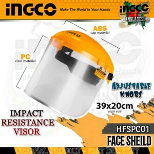 Face Shield Industrial Ingco hfspc01