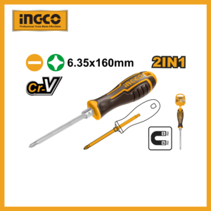 2 In 1 Screwdriver Set Ingco akisd0201