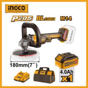 Lithium-ion Angle Polisher Machine 20v Ingco apli20181