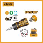 8 In 1 Stubby Ratchet Screwdriver Set Ingco akisds1728