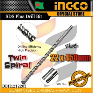 Sds Plus Hammer Drill (22x450mm) Ingco dbh1212203