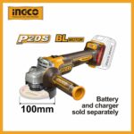 Lithium_ion Cordless Angle Grinder 20v Ingco cagli21104