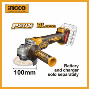 Lithium_ion Cordless Angle Grinder 20v Ingco cagli21104