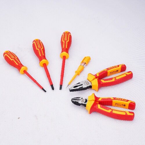 6 Pcs Insulated Hand Tools Set Ingco hkist3061
