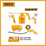 5 Pcs Air Tools Set Ingco akt0053-3