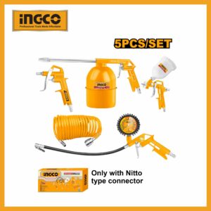 5 Pcs Air Tools Set Ingco akt0053-3