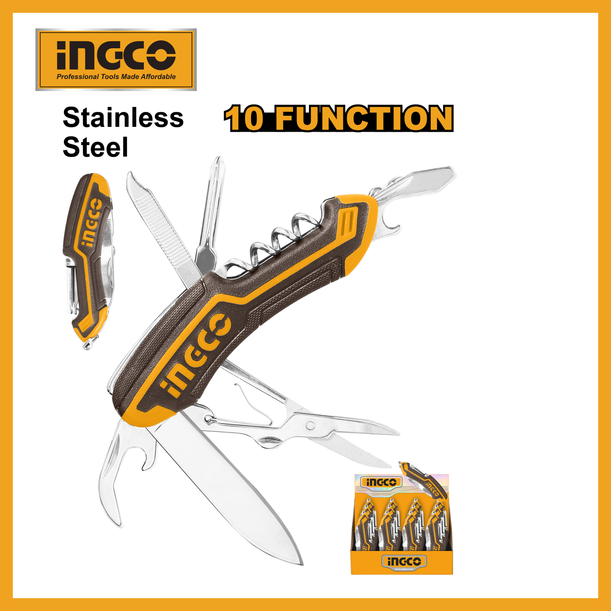 Multi Function Knife Ingco hmfk8108