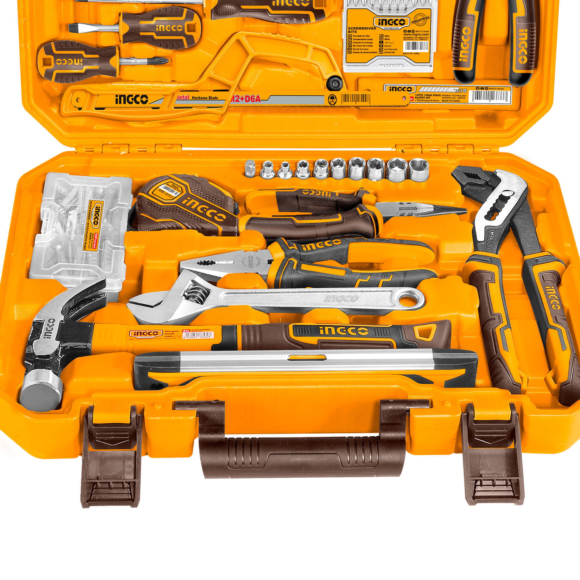 168 Pcs Handtools Set Ingco Hkthp21681