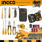 9 Pcs Hand Tools Set Ingco hkth10809
