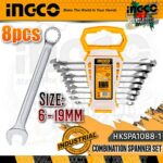 Combination Spanner Set Ingco hkspa1088-i