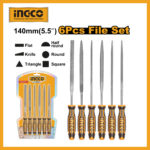 6 Pcs File Set Ingco hktf63